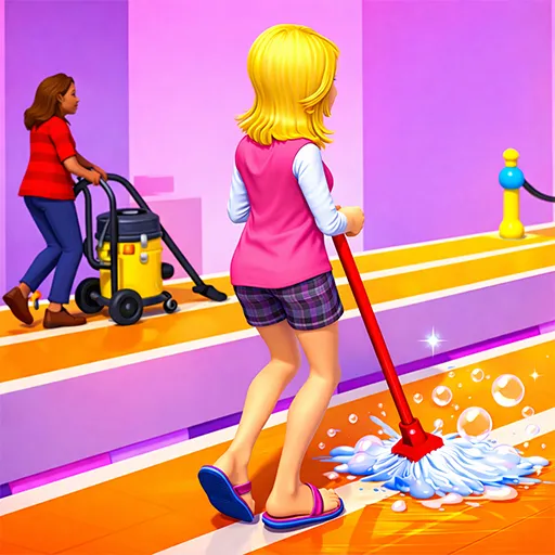 سباق تنظيف الجسر