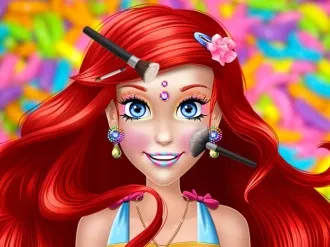 لعبة مكياج الحلوى – إطلالة لذيذة بالألوان