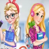 تلبيس ملابس المدرسة